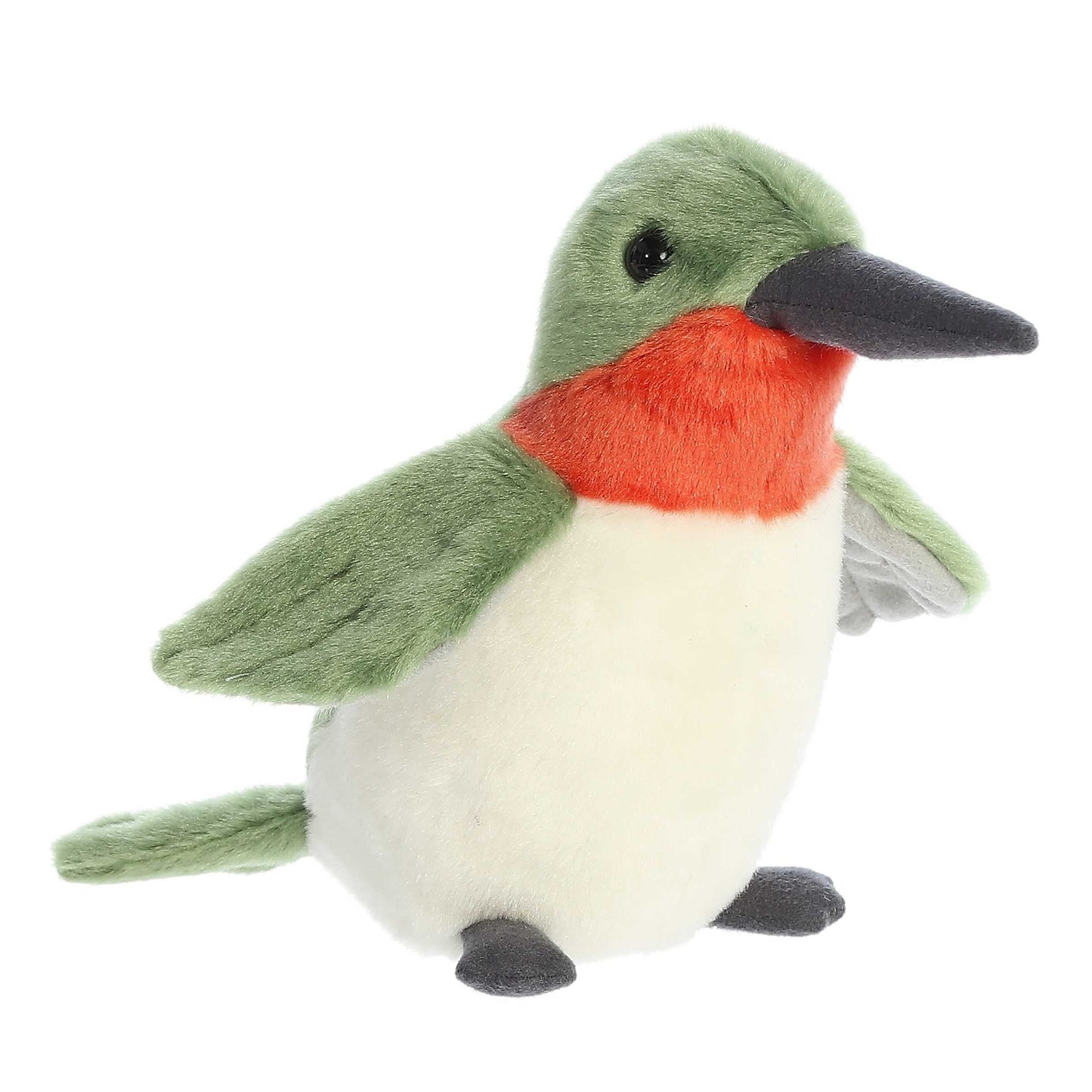 Mini Flopsie Ruby-Throated Hummingbird 8"