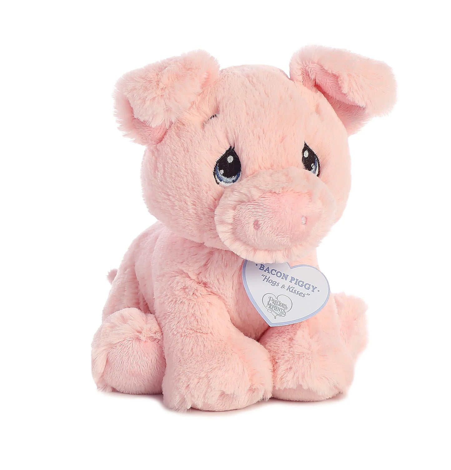 Precious Moments Meadow Rattle Bacon Piggy 4.5"