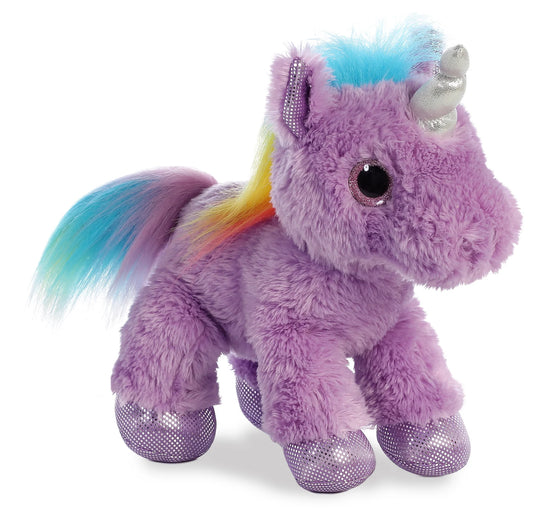 Sparkle Tales Electra Purple Unicorn 12"