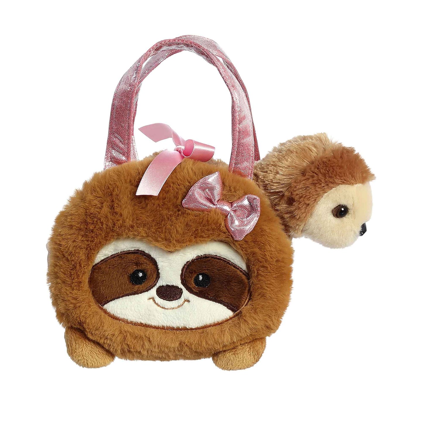 Fancy Pals Minty Sloth Pet Carrier Purse 7"