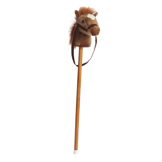 Stick Pony-Brown Giddy Up Pony 37"