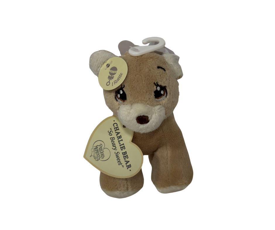 Precious Moments Meadow Rattle Charlie Bear 4.5"