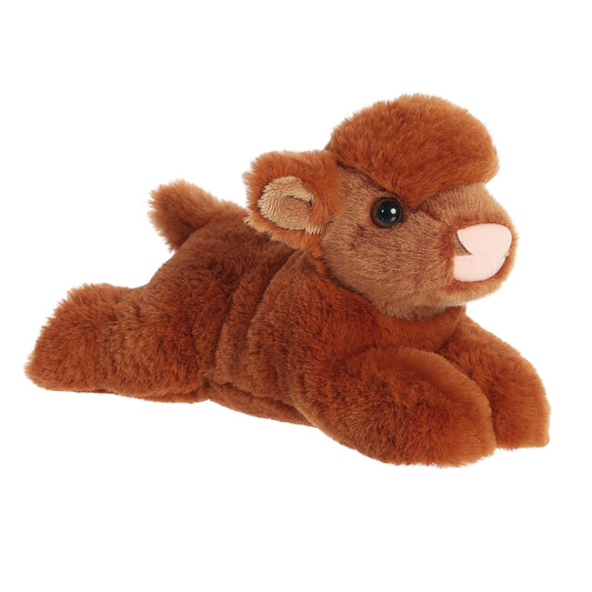 Mini Flopsie Collection Highland Cow Calf 8"