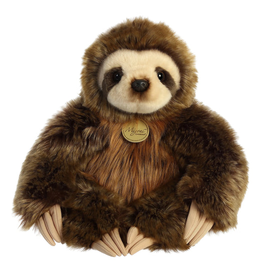 Miyoni Three-Toed Sloth 14.5"