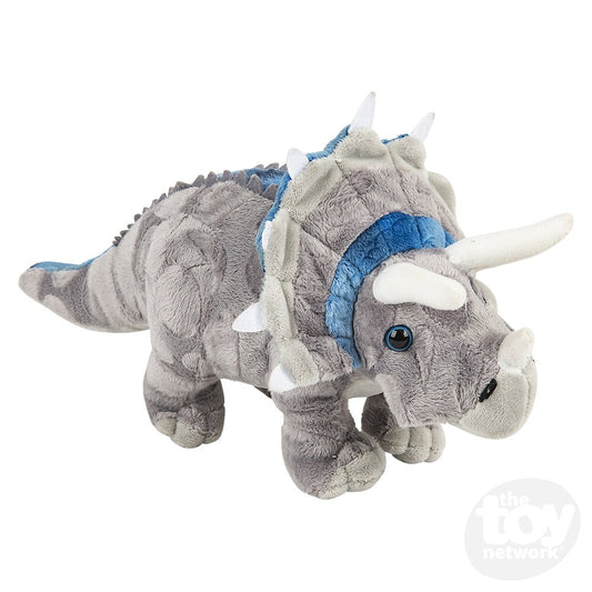 Triceratops Animal Den Plush 13"