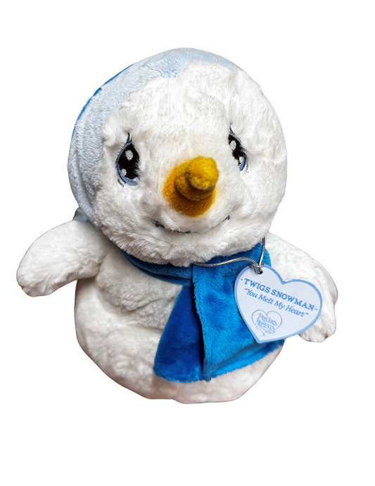 Precious Moments Twigs Snowman 10"