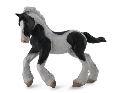 Gypsy Foal - Black & White Piebald (CollectA)