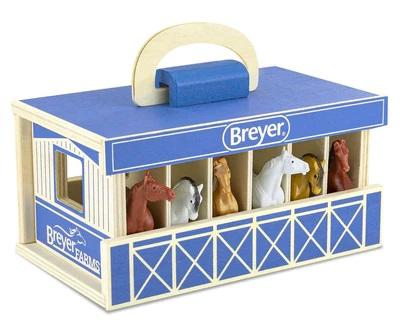 Breyer Farms Wooden Stable Playset (Stablemates)