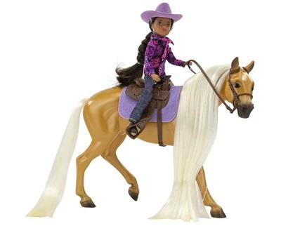 Quarter Horse & Western Rider, Charm & Gabi - 5.75" (Freedom Series)