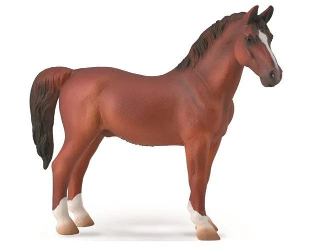 Hackney Stallion Chestnut (CollectA)