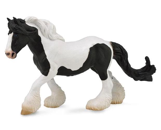 Gypsy Mare - Black & White Piebald (CollectA)