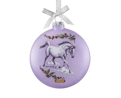 2018 Artist Signature Glass Ornament - Arabian Horses