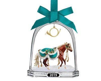 2019 Minstrel - Holiday Horse Stirrup Ornament